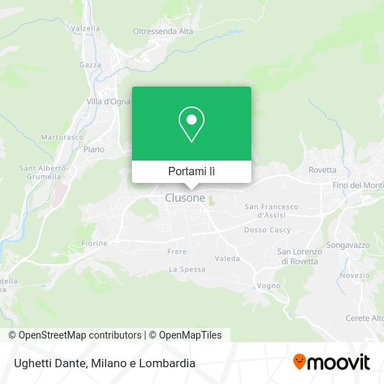 Mappa Ughetti Dante