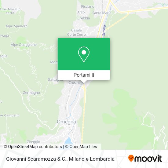 Mappa Giovanni Scaramozza & C.