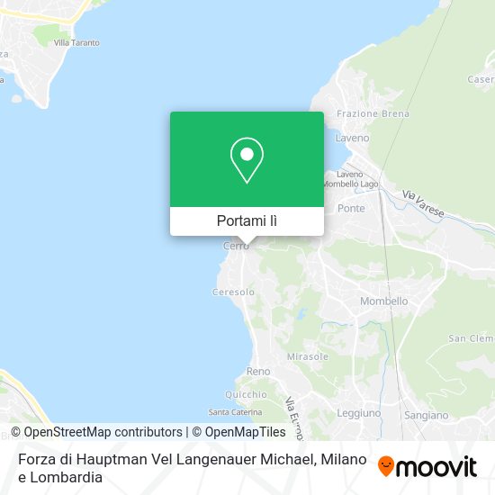 Mappa Forza di Hauptman Vel Langenauer Michael