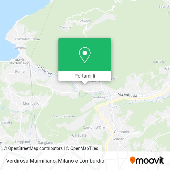 Mappa Verdirosa Maimiliano