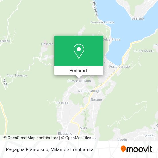 Mappa Ragaglia Francesco
