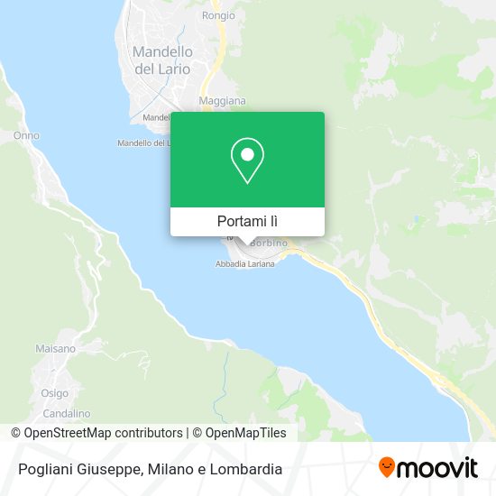 Mappa Pogliani Giuseppe