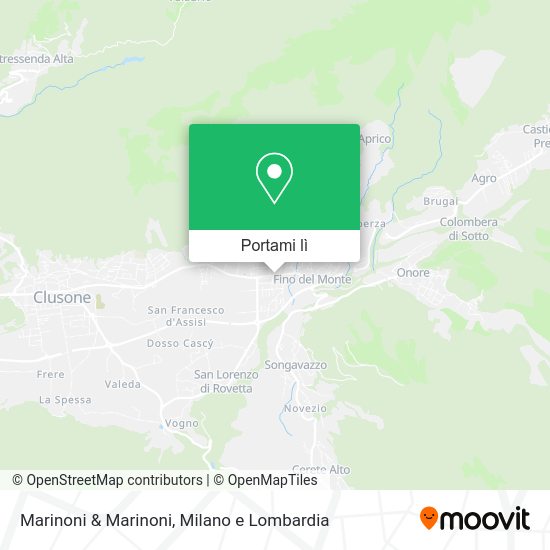 Mappa Marinoni & Marinoni