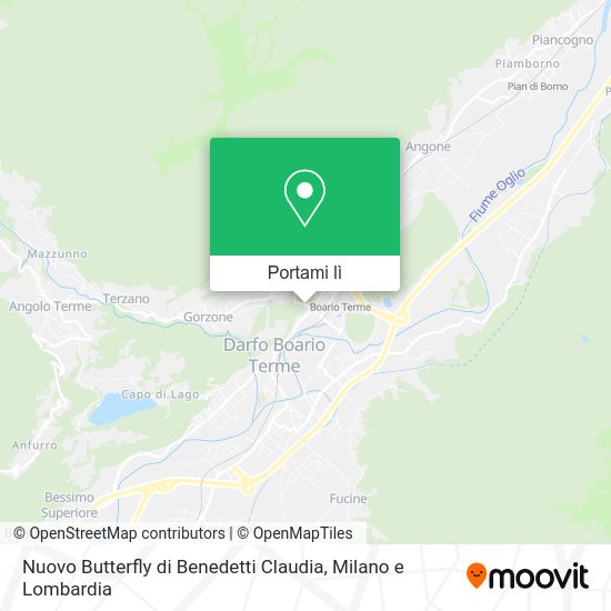 Mappa Nuovo Butterfly di Benedetti Claudia