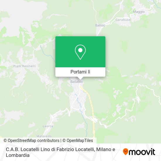 Mappa C.A.B. Locatelli Lino di Fabrizio Locatelli
