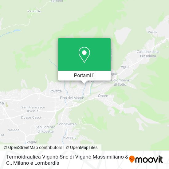 Mappa Termoidraulica Viganò Snc di Viganò Massimiliano & C.