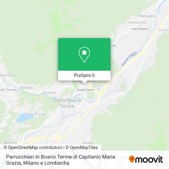Mappa Parrucchieri in Boario Terme di Capitanio Maria Grazia