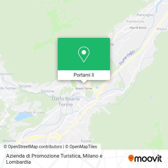 Mappa Azienda di Promozione Turistica