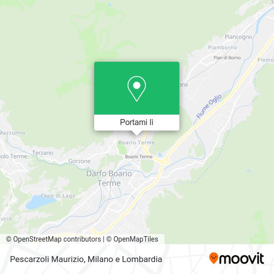 Mappa Pescarzoli Maurizio