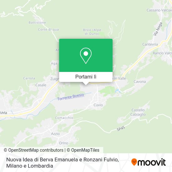 Mappa Nuova Idea di Berva Emanuela e Ronzani Fulvio