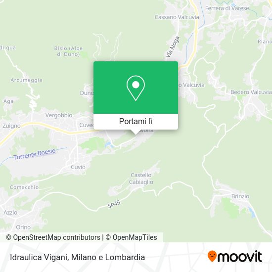 Mappa Idraulica Vigani