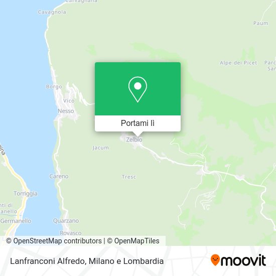 Mappa Lanfranconi Alfredo