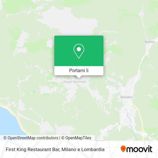 Mappa First King Restaurant Bar