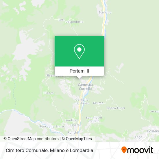Mappa Cimitero Comunale