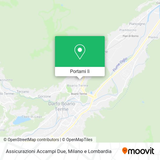 Mappa Assicurazioni Accampi Due