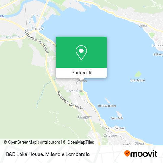 Mappa B&B Lake House