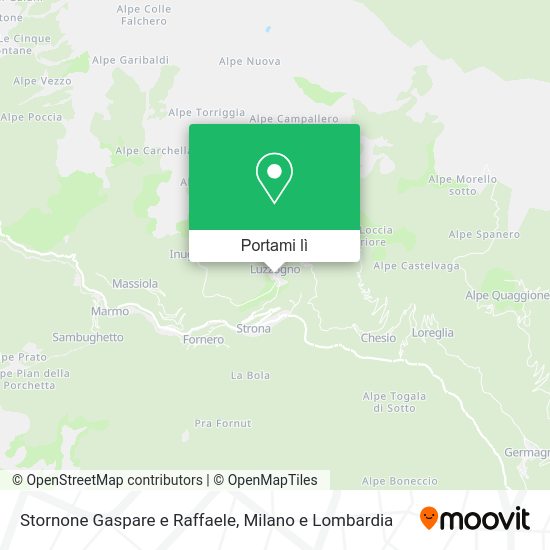 Mappa Stornone Gaspare e Raffaele