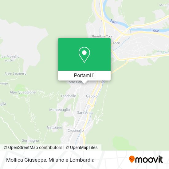 Mappa Mollica Giuseppe