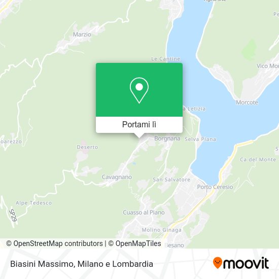 Mappa Biasini Massimo