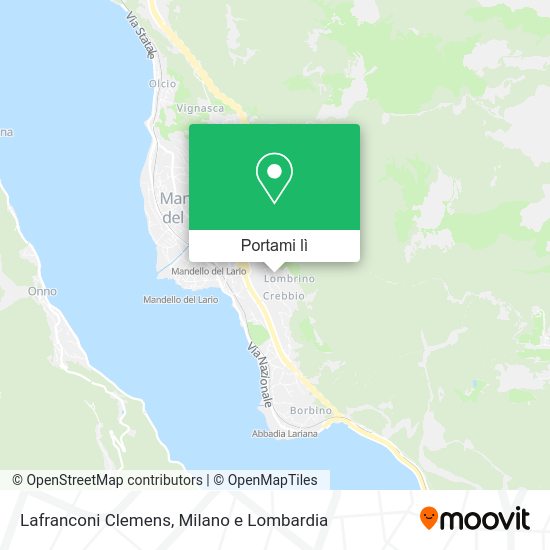 Mappa Lafranconi Clemens