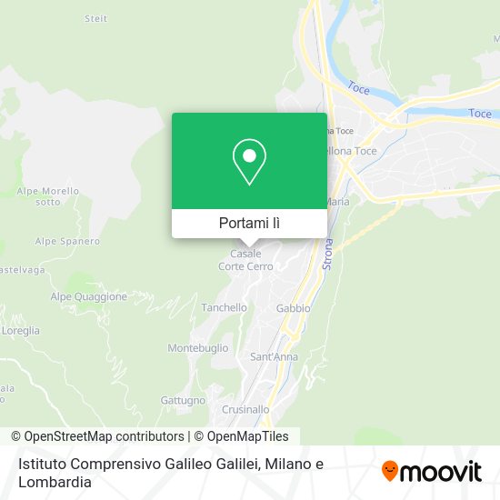 Mappa Istituto Comprensivo Galileo Galilei
