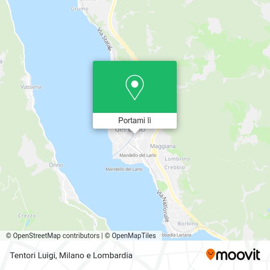 Mappa Tentori Luigi