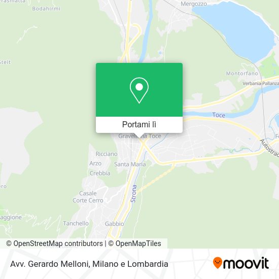 Mappa Avv. Gerardo Melloni