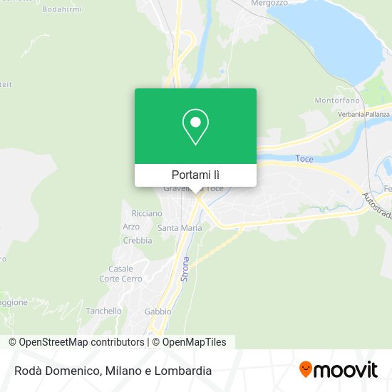 Mappa Rodà Domenico