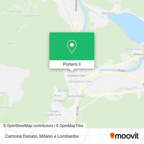 Mappa Camona Donato