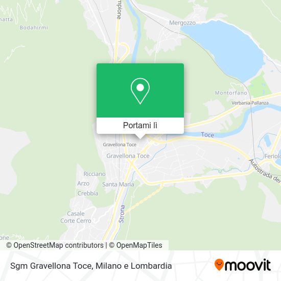 Mappa Sgm Gravellona Toce
