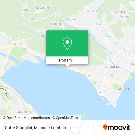 Mappa Caffe Stanglini