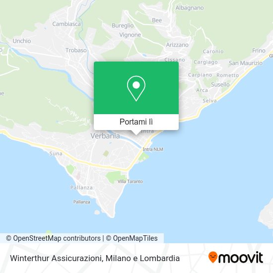 Mappa Winterthur Assicurazioni