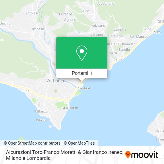 Mappa Aicurazioni Toro-Franco Moretti & Gianfranco Ireneo