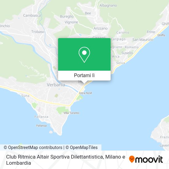 Mappa Club Ritmica Altair Sportiva Dilettantistica