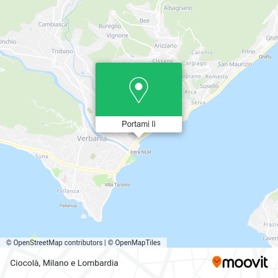 Mappa Ciocolà