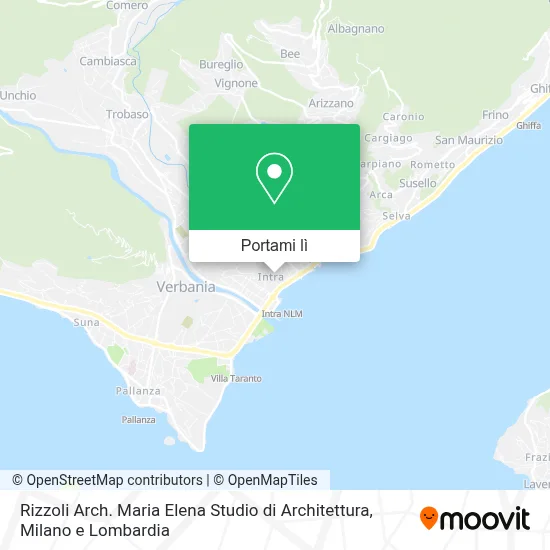 Mappa Rizzoli Arch. Maria Elena Studio di Architettura