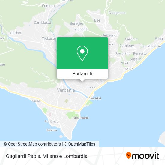 Mappa Gagliardi Paola