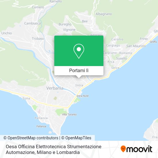 Mappa Oesa Officina Elettrotecnica Strumentazione Automazione