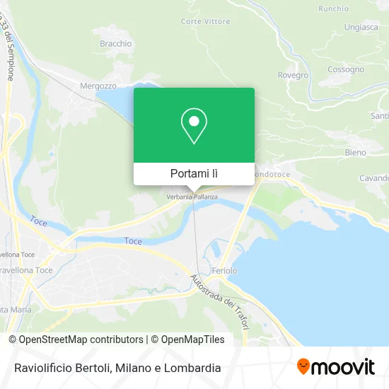 Mappa Raviolificio Bertoli