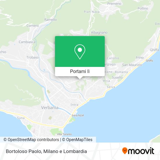 Mappa Bortoloso Paolo