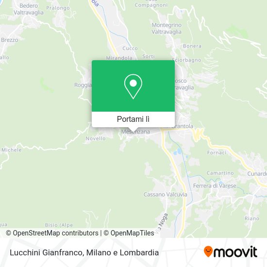 Mappa Lucchini Gianfranco