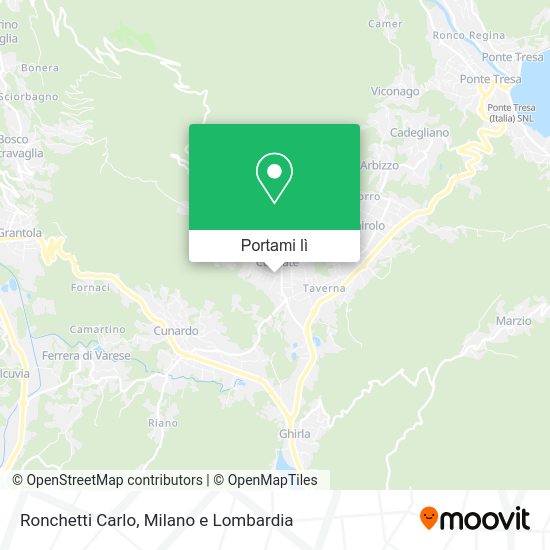 Mappa Ronchetti Carlo