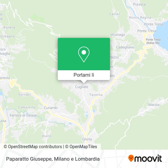 Mappa Paparatto Giuseppe