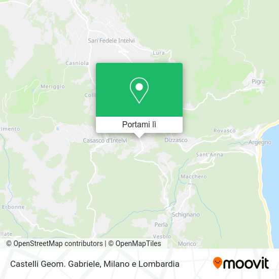 Mappa Castelli Geom. Gabriele