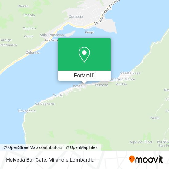 Mappa Helvetia Bar Cafe