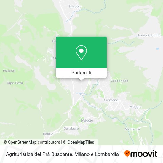 Mappa Agrituristica del Prà Buscante
