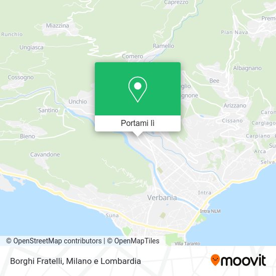 Mappa Borghi Fratelli