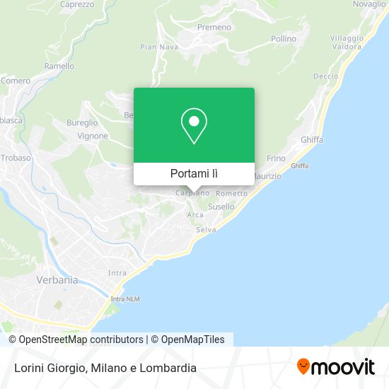 Mappa Lorini Giorgio