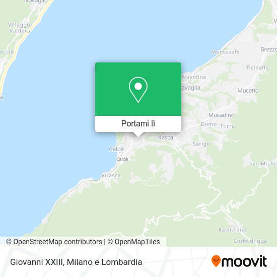 Mappa Giovanni XXIII