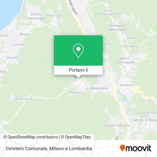 Mappa Cimitero Comunale